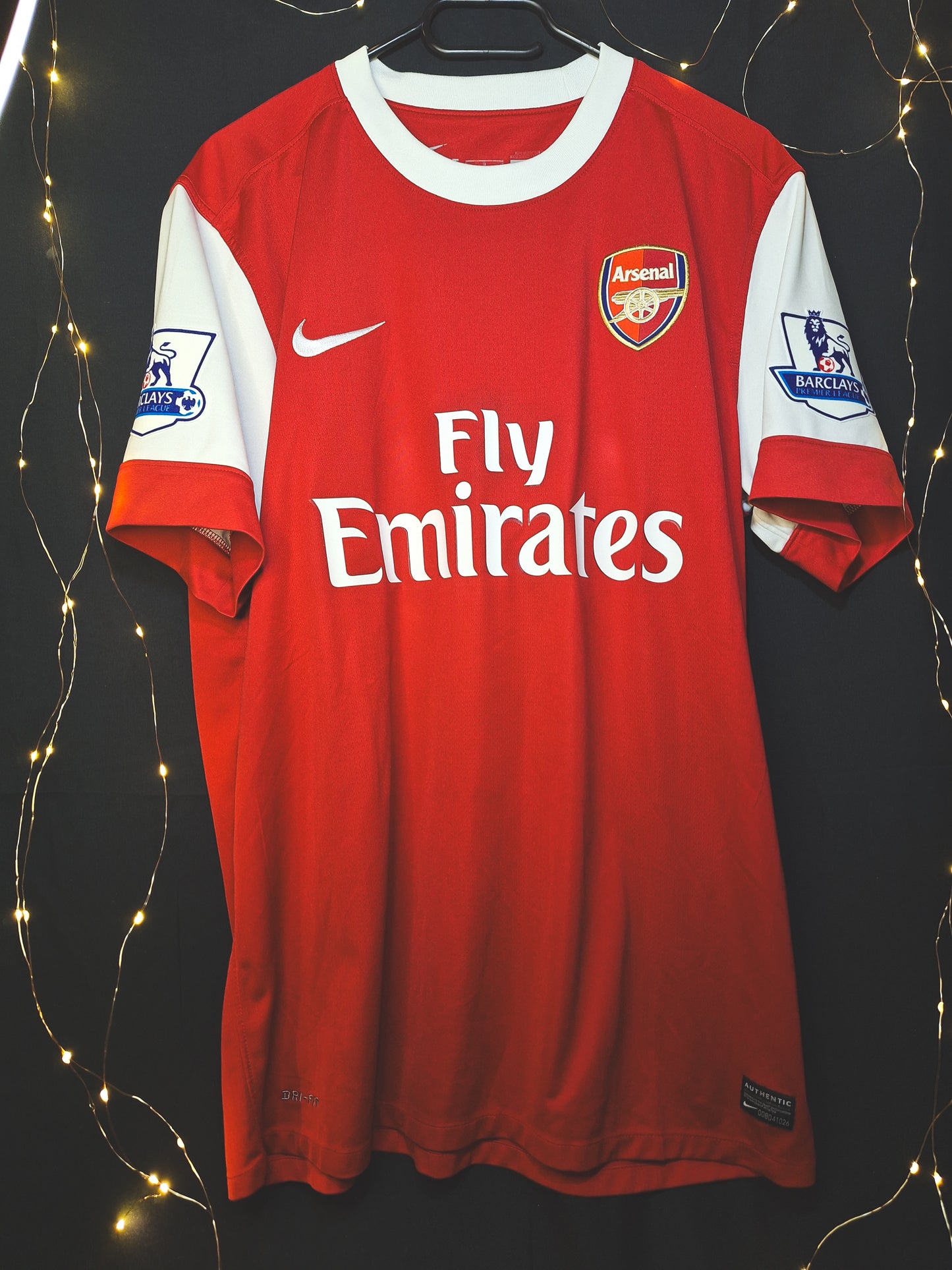 Tricou fotbal Arsenal 2010-2011, Carlos Vela 11, L