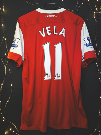 Tricou fotbal Arsenal 2010-2011, Carlos Vela 11, L