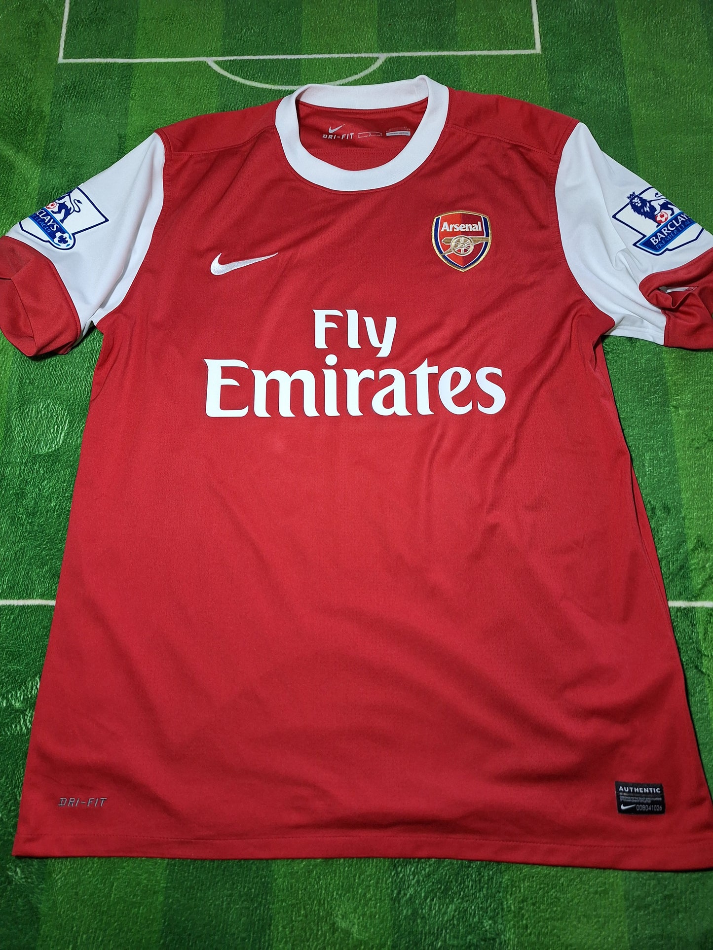 Tricou fotbal Arsenal 2010-2011, Carlos Vela 11, L