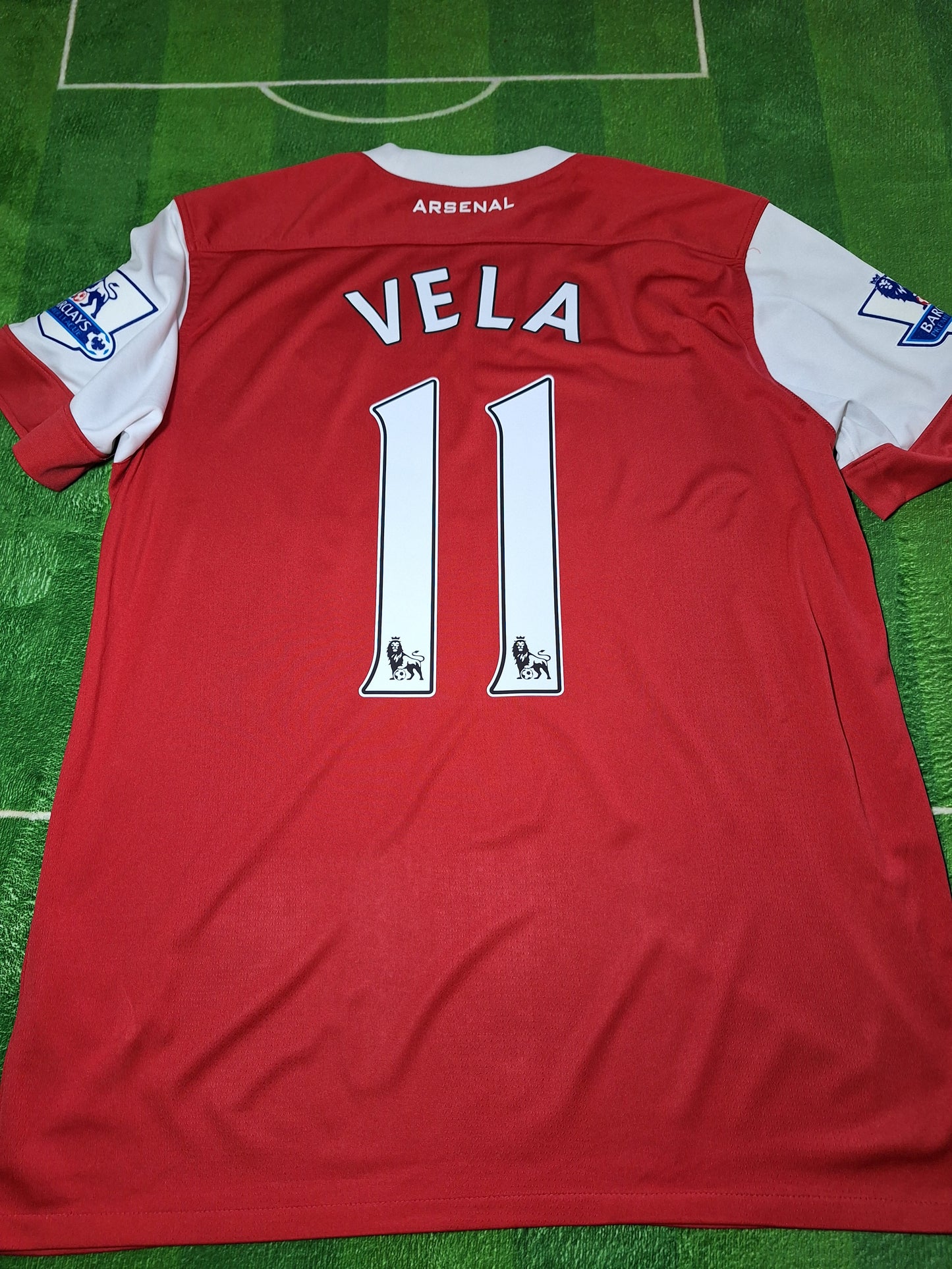 Tricou fotbal Arsenal 2010-2011, Carlos Vela 11, L