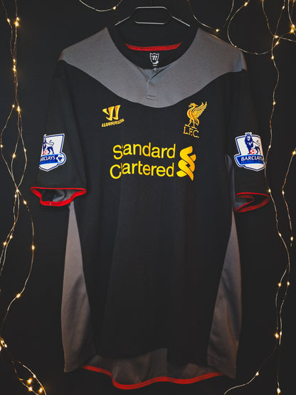 Tricou fotbal Liverpool 2012-2013 away, Agger 5, L/XL
