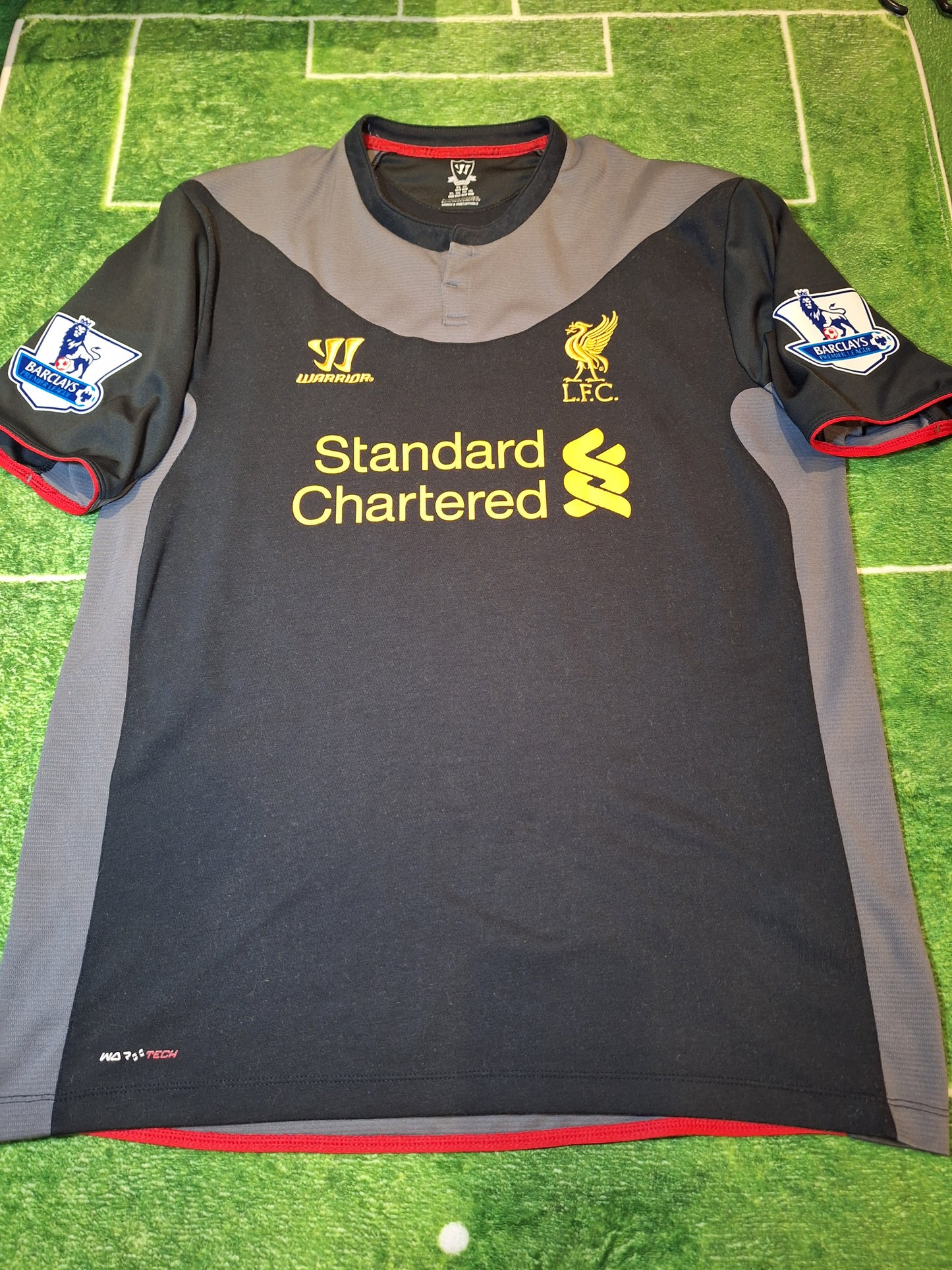 Tricou fotbal Liverpool 2012-2013 away, Agger 5, L/XL