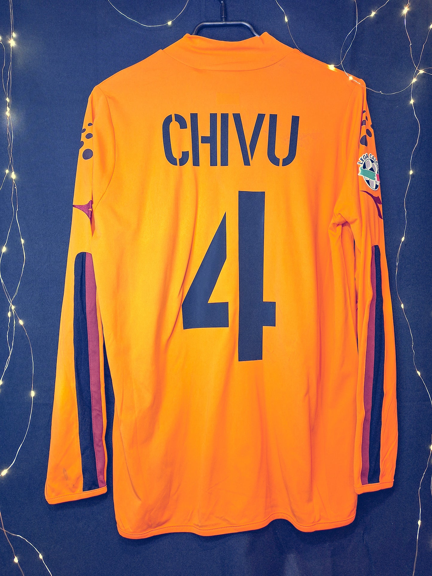 Tricou fotbal AS Roma 2003-2004, Chivu 4, S/M