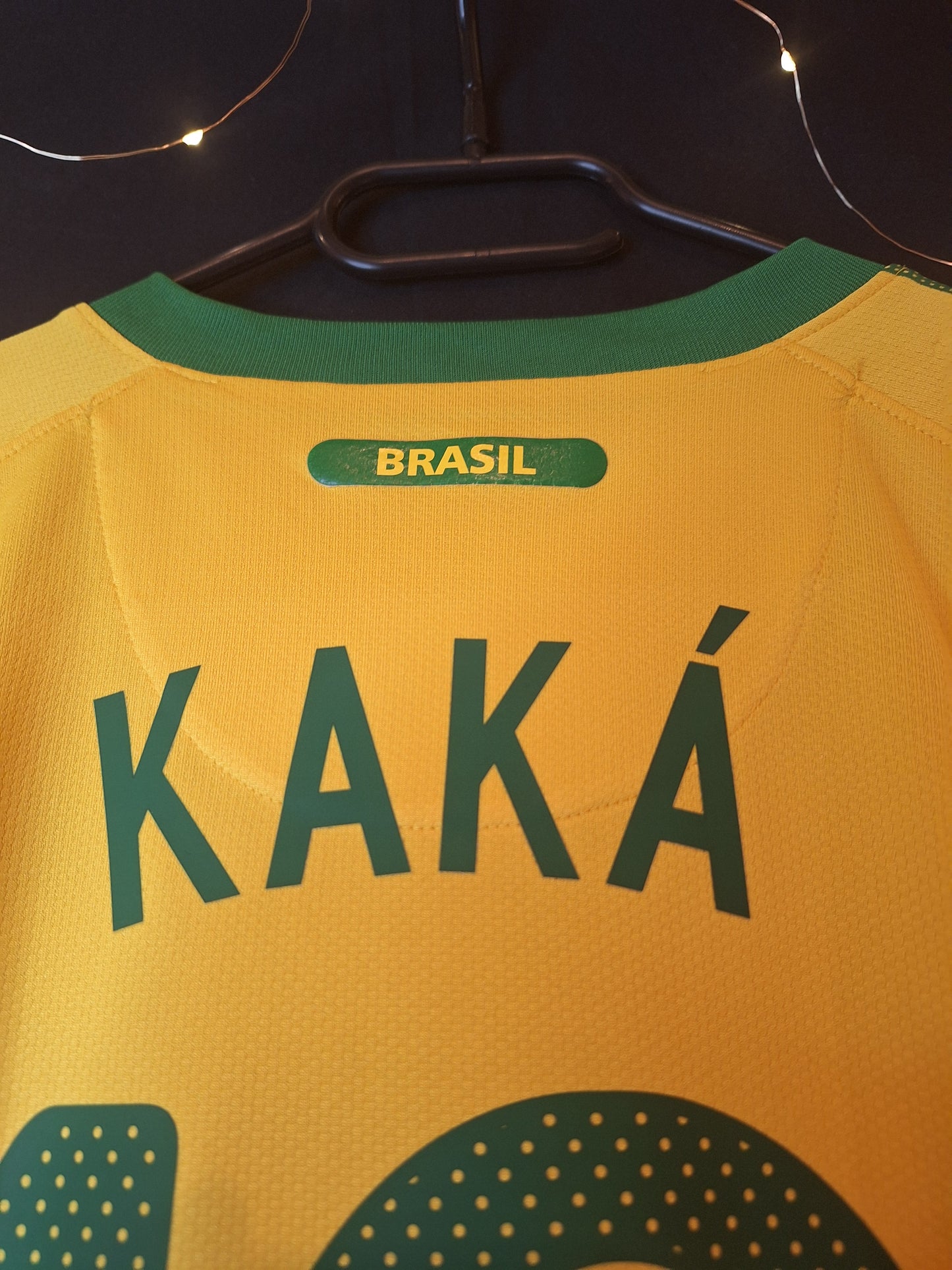 Tricou fotbal Brazilia 2010 home, Kaka 10, L