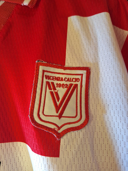 Tricou fotbal Vicenza Calcio 2004-2005 fotbal player issue/match worn, Paganin 19, XL