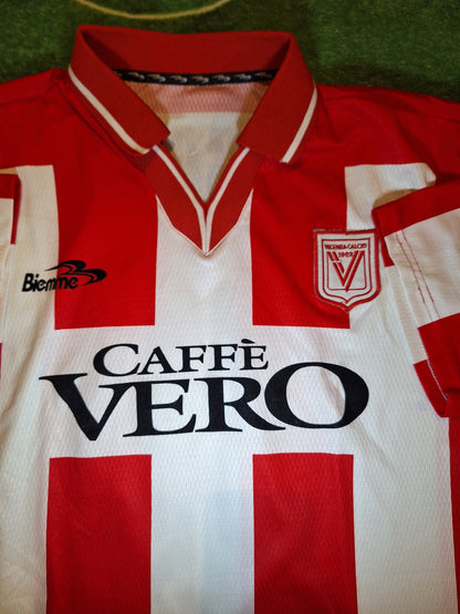 Tricou fotbal Vicenza Calcio 2004-2005 fotbal player issue/match worn, Paganin 19, XL