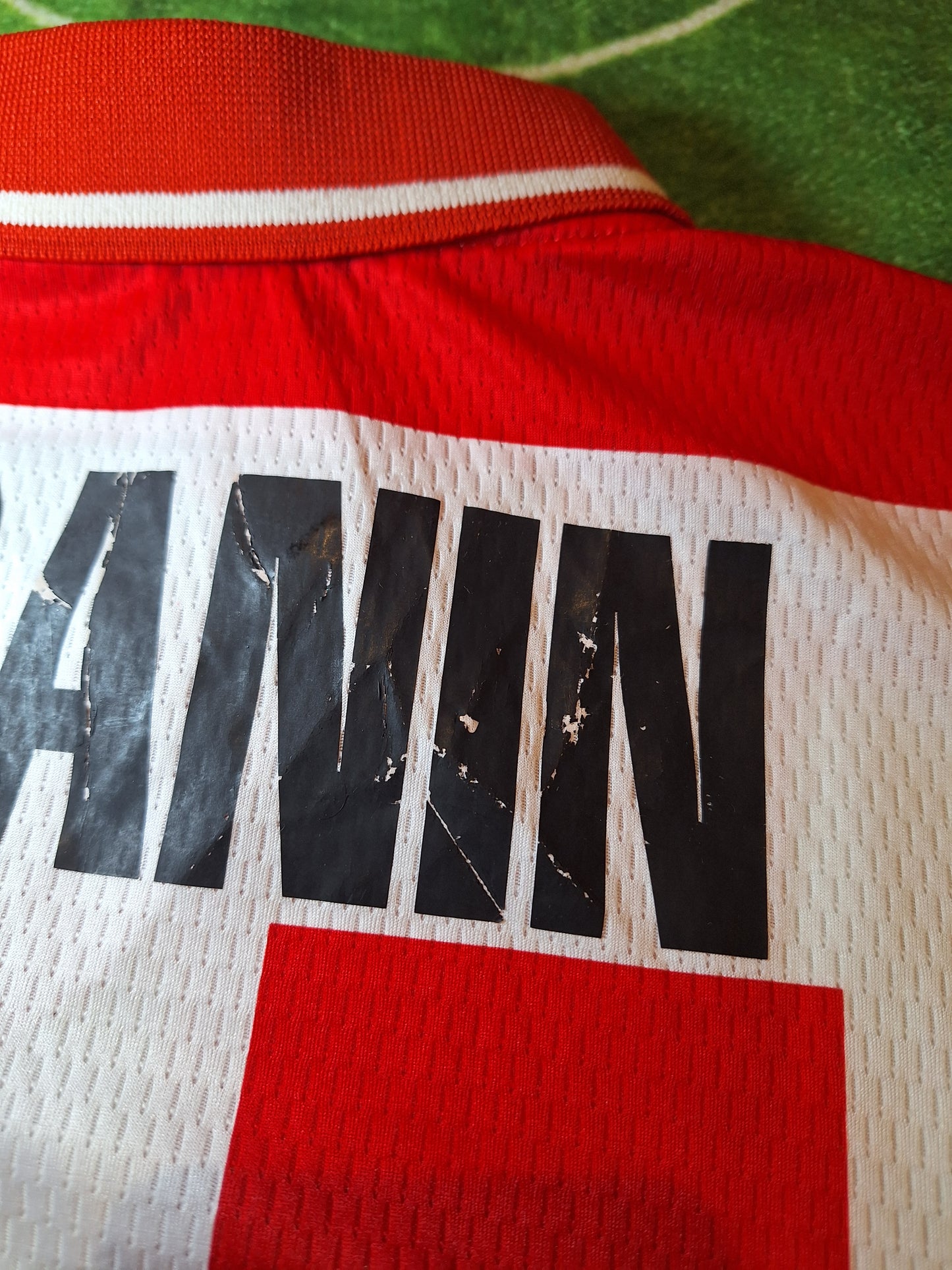 Tricou fotbal Vicenza Calcio 2004-2005 fotbal player issue/match worn, Paganin 19, XL