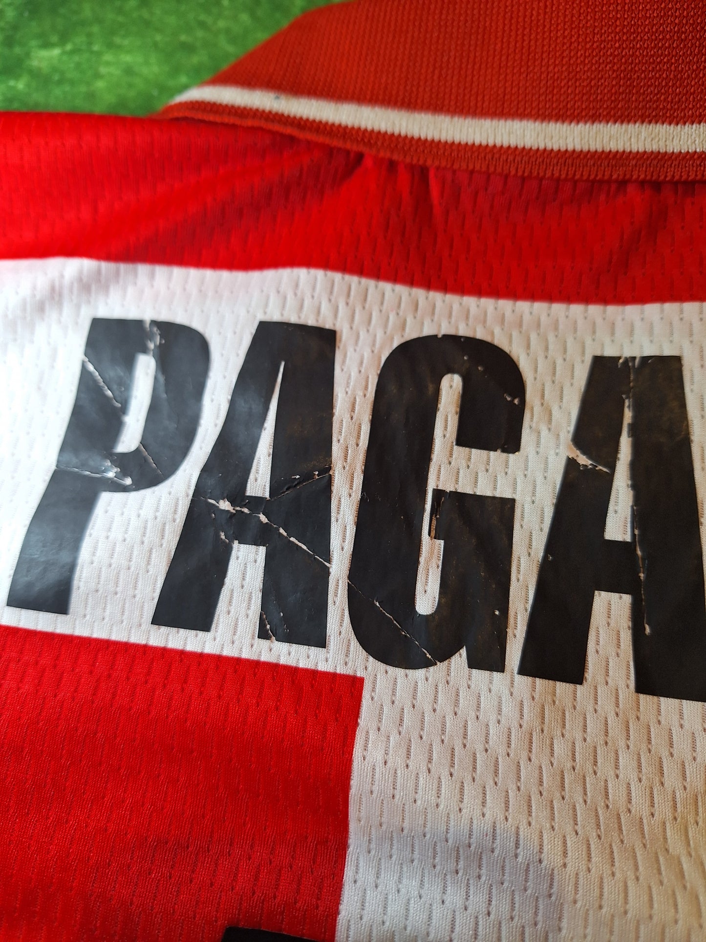 Tricou fotbal Vicenza Calcio 2004-2005 fotbal player issue/match worn, Paganin 19, XL