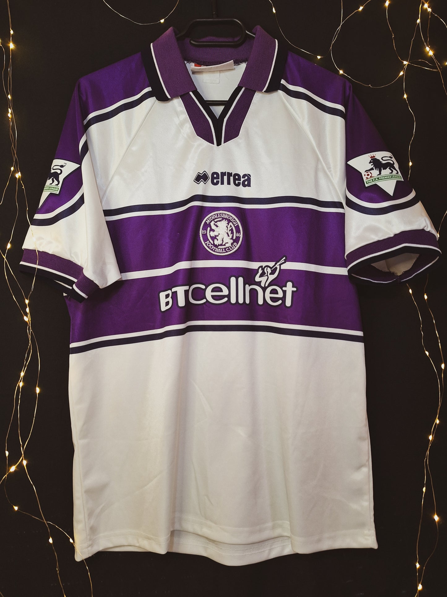 Tricou fotbal Middlesbrough 1999-2000, Gascoigne 8, M