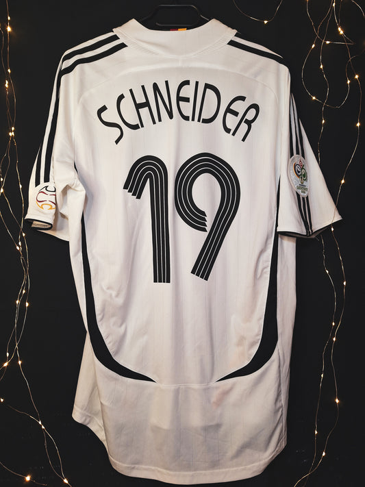 Germany 2006-2008 home shirt, Schneider 19, M/L