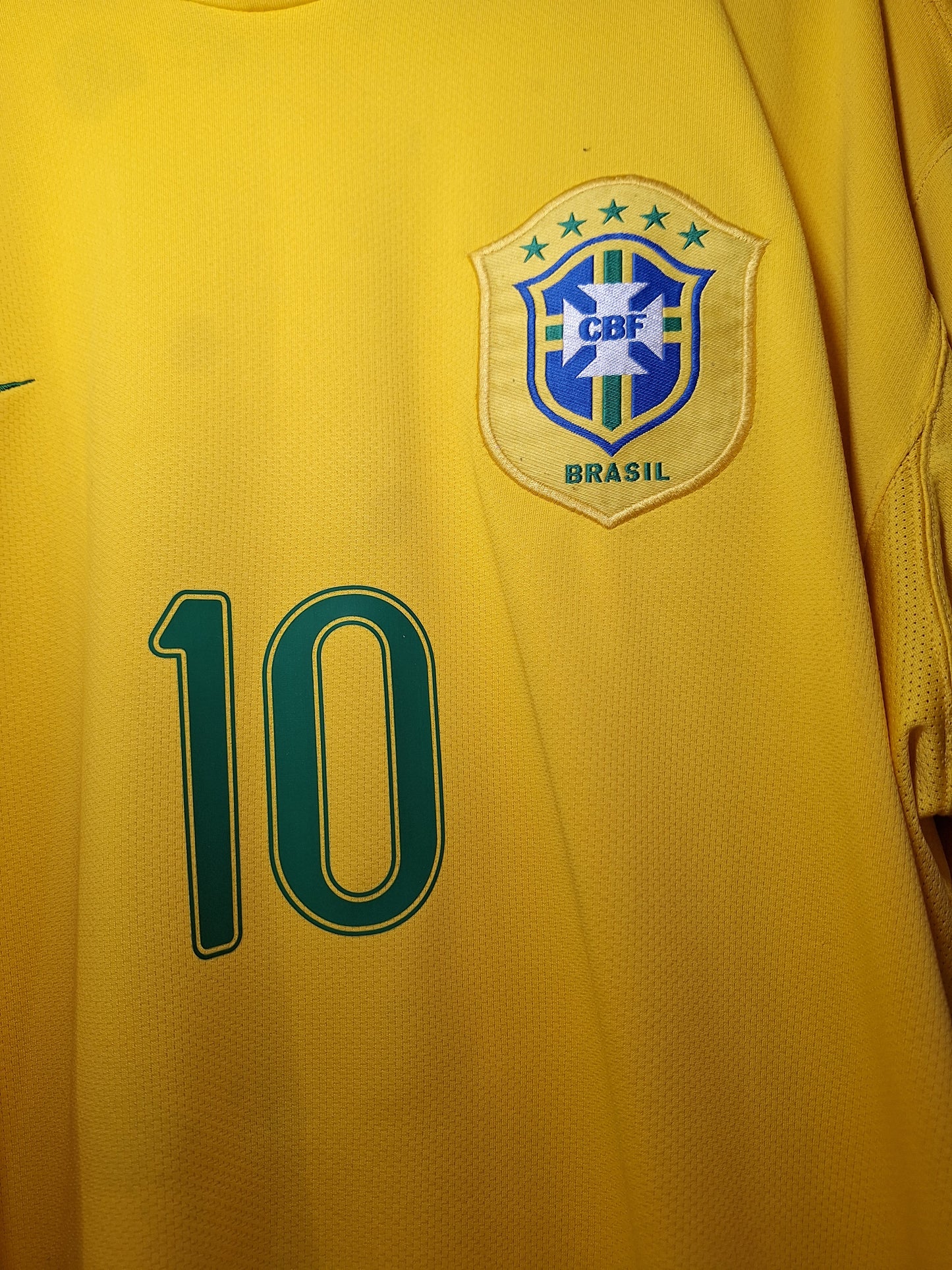 Tricou fotbal Brazilia 2006, Ronaldinho 10, XXL/3XL