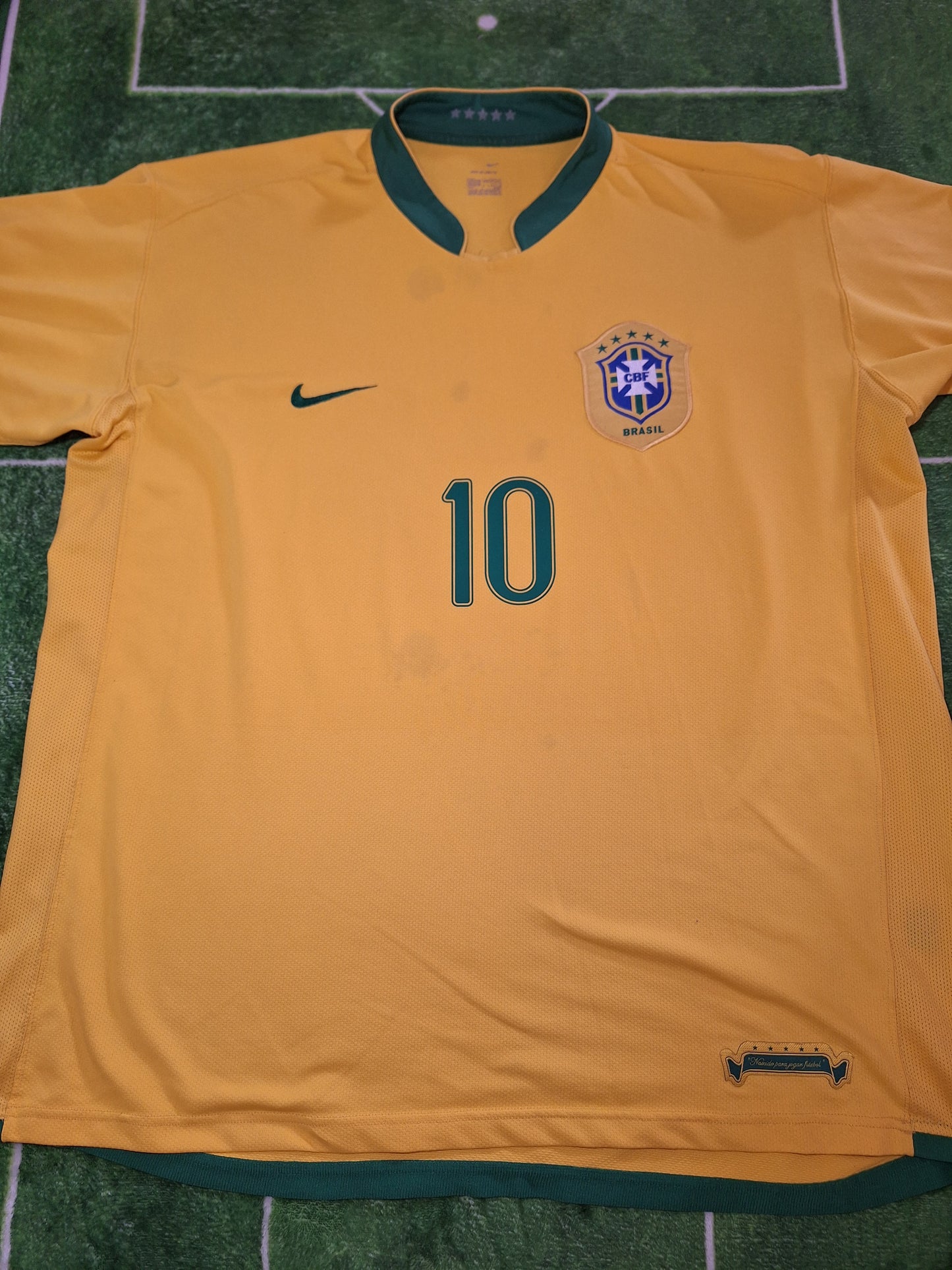 Tricou fotbal Brazilia 2006, Ronaldinho 10, XXL/3XL