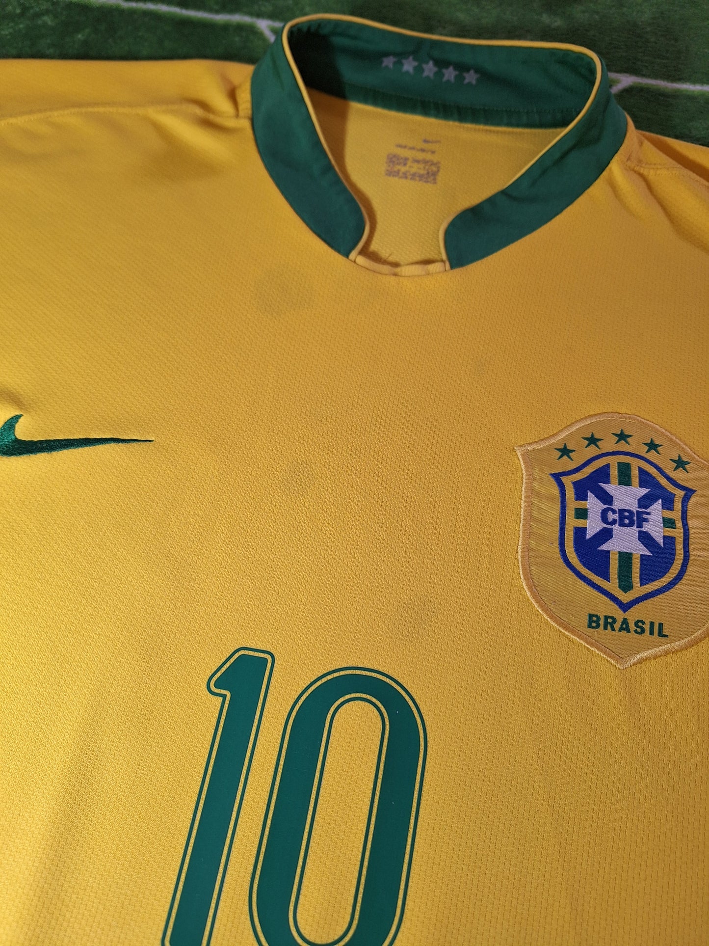 Tricou fotbal Brazilia 2006, Ronaldinho 10, XXL/3XL