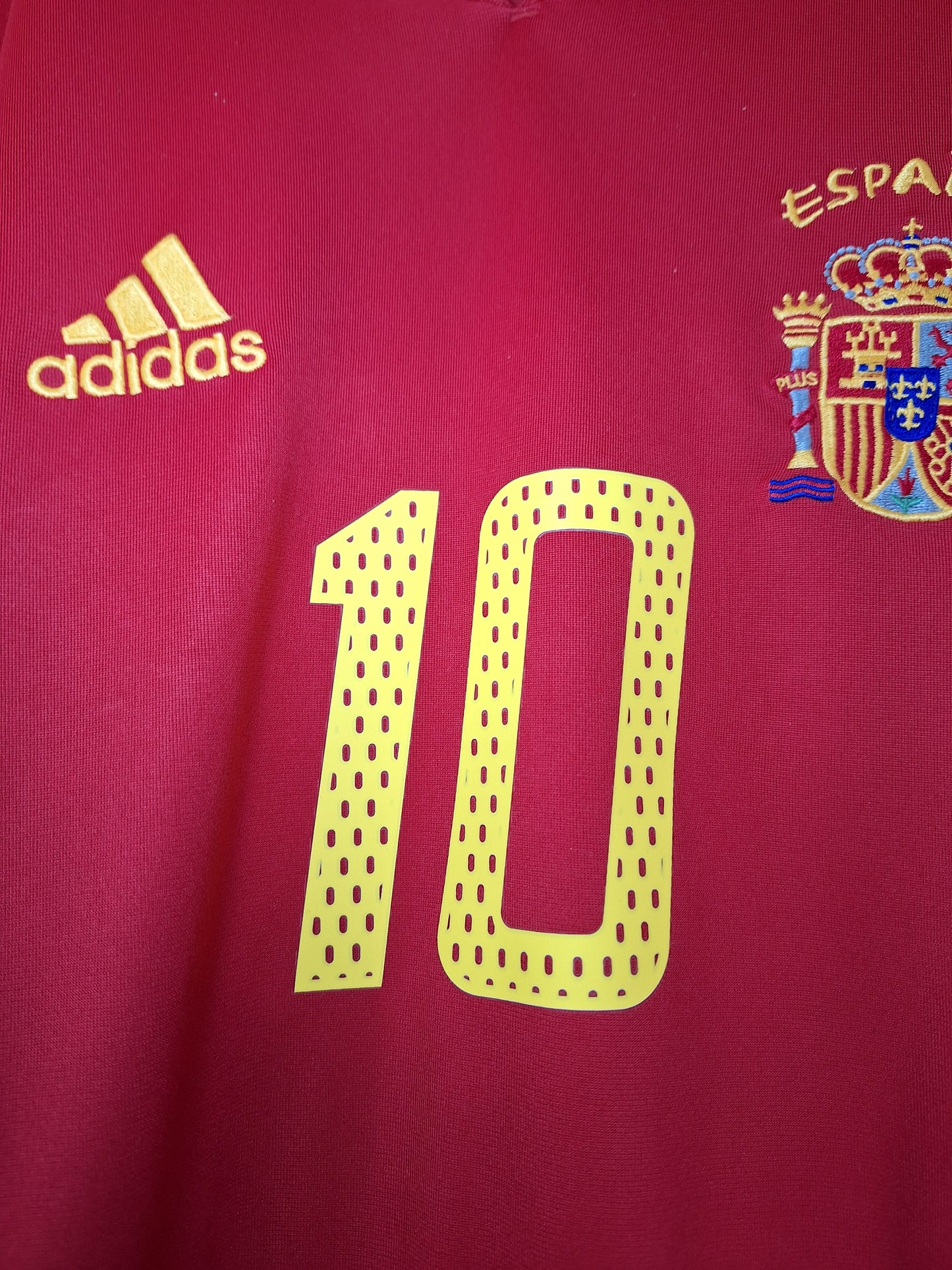 Tricou fotbal Spania 2004, Morientes 10, M