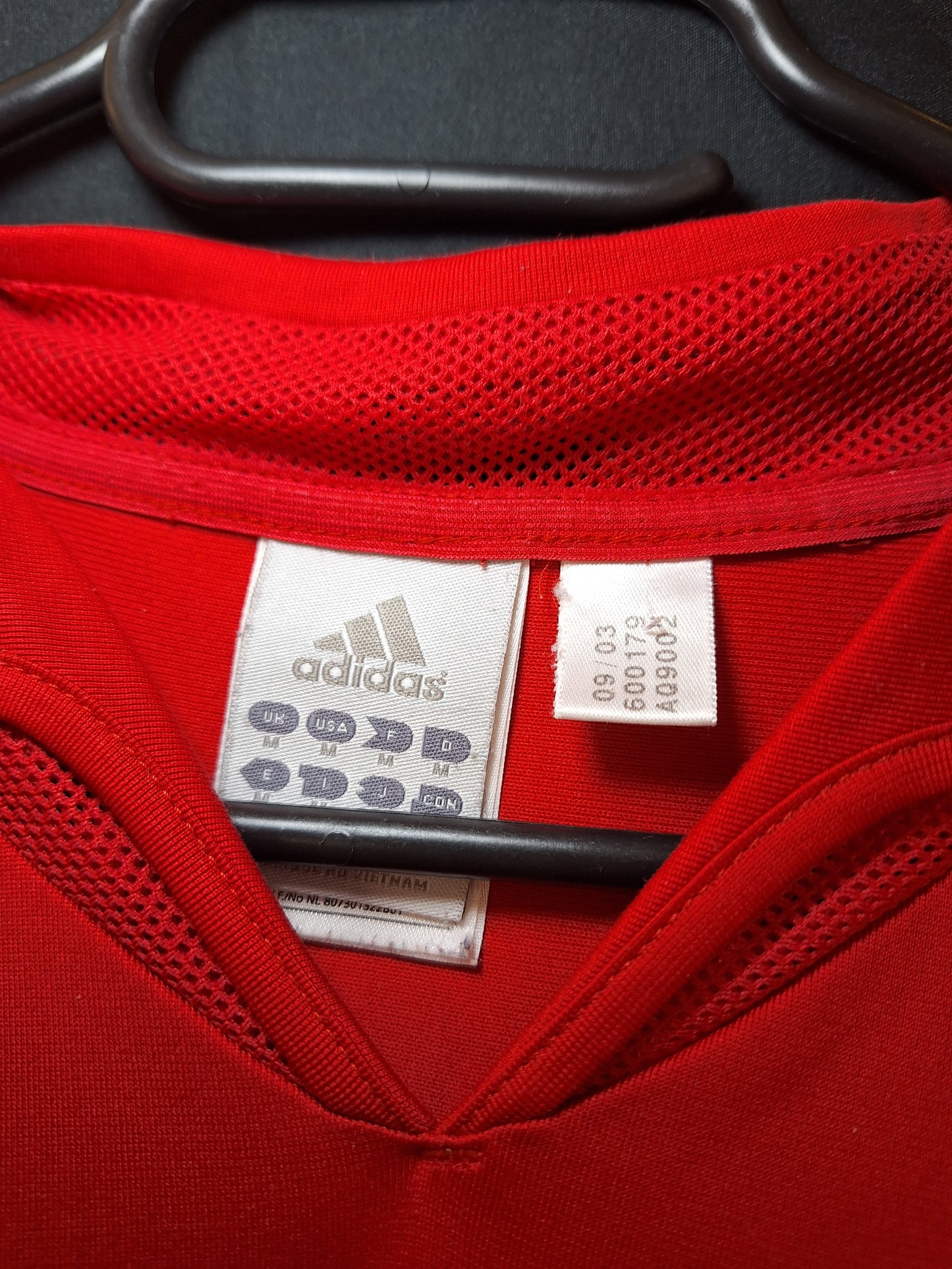 Tricou fotbal Spania 2004, Morientes 10, M