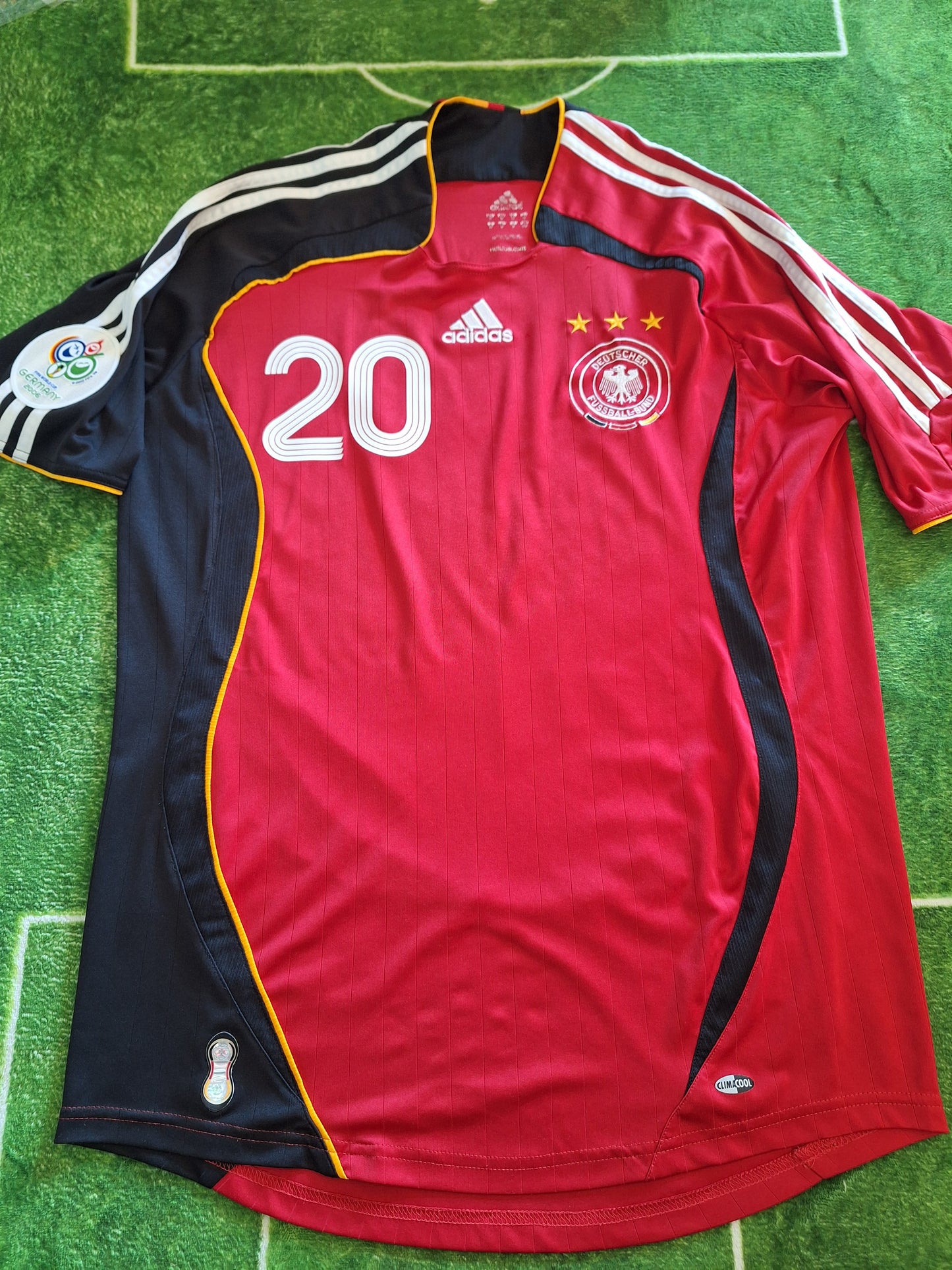 Tricou fotbal Germania 2006 away, Podolski, M