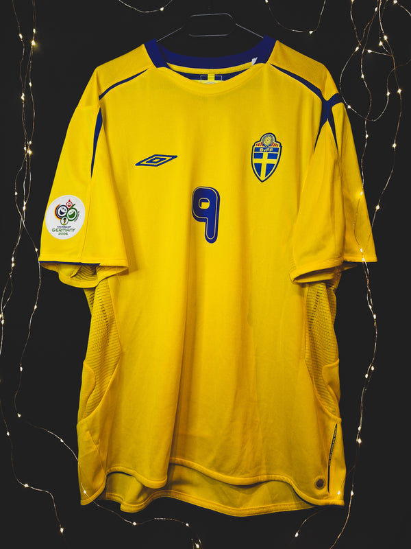 Tricou fotbal Suedia 2006-2008 home, Ljungberg 9, XXL