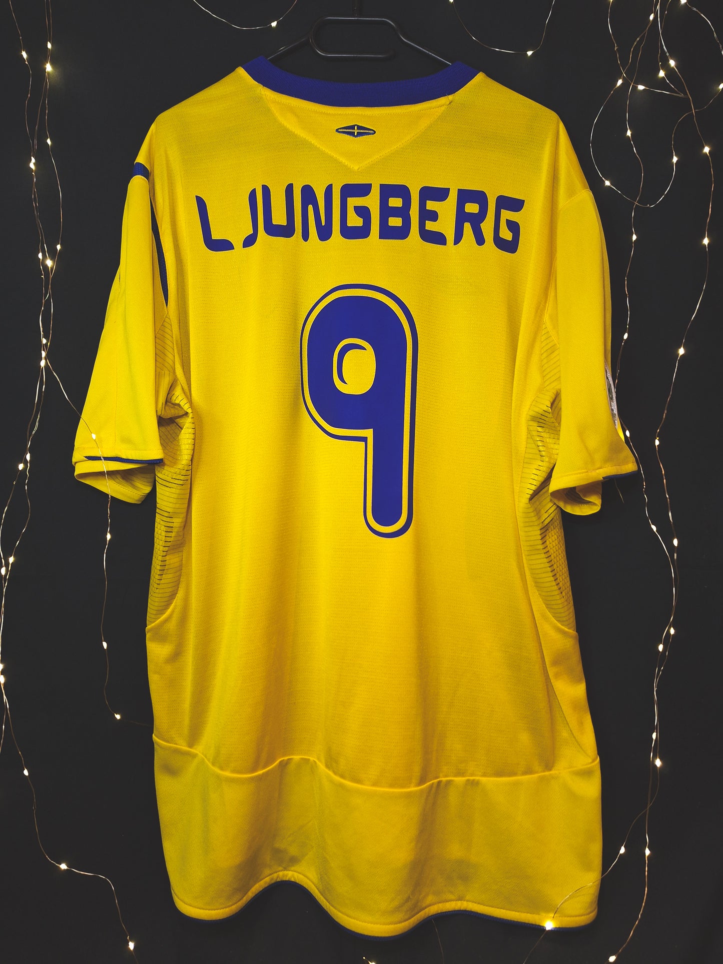 Tricou fotbal Suedia 2006-2008 home, Ljungberg 9, XXL
