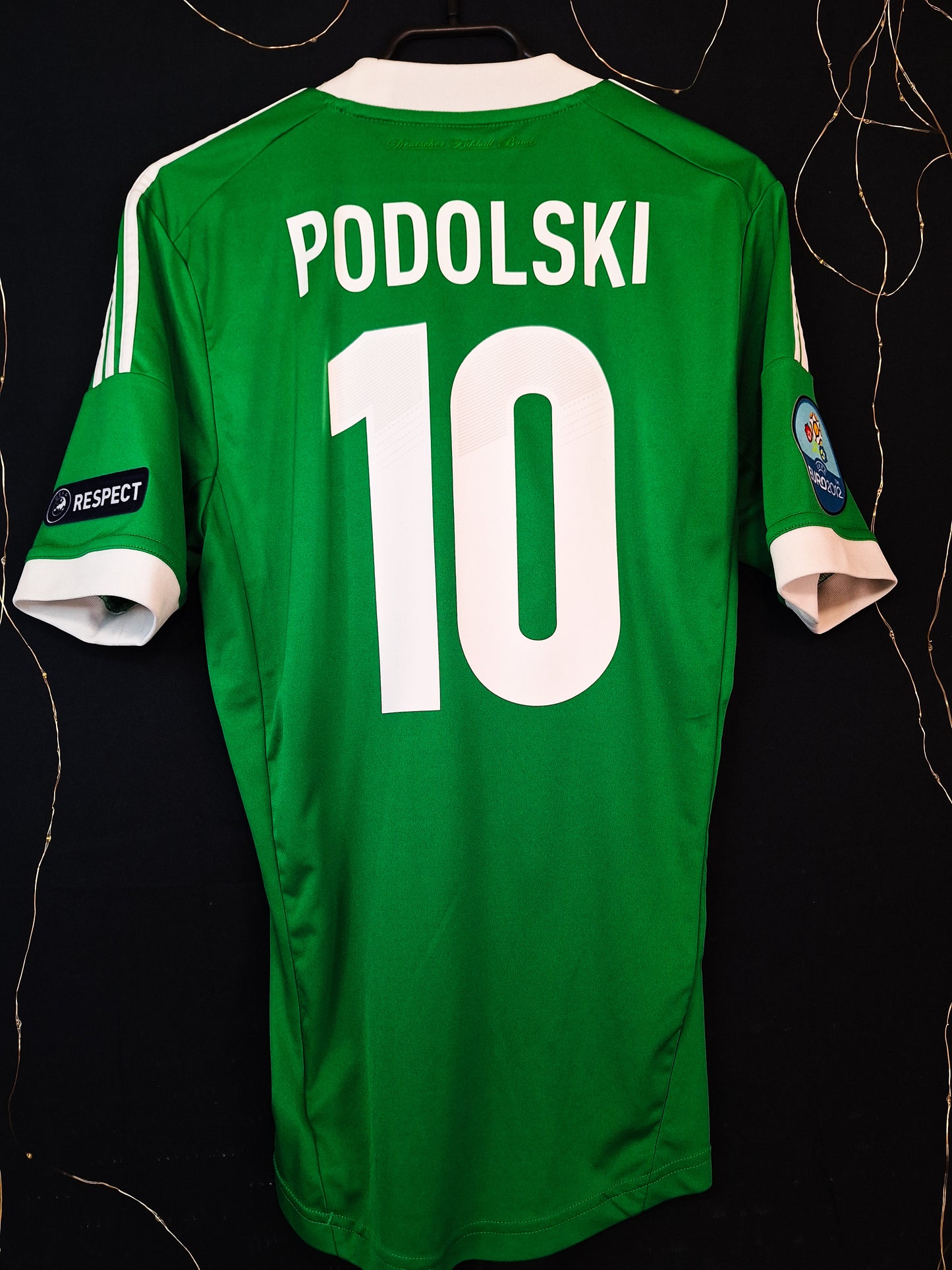 Tricou de fotbal Germania 2012 deplasare, Podolski 10, S