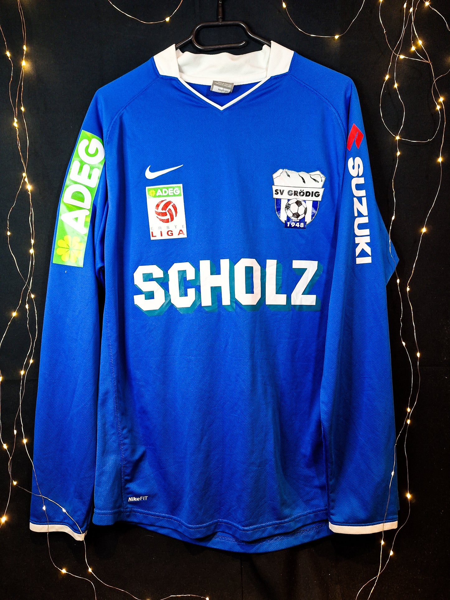 SV Grödig home shirt 2008-2009, match issue/worn, Breitenberger 31, L