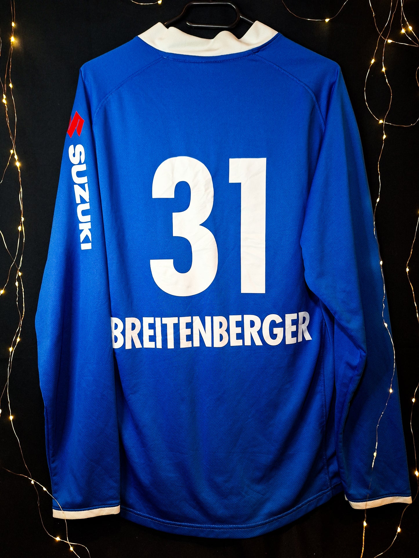 SV Grödig home shirt 2008-2009, match issue/worn, Breitenberger 31, L