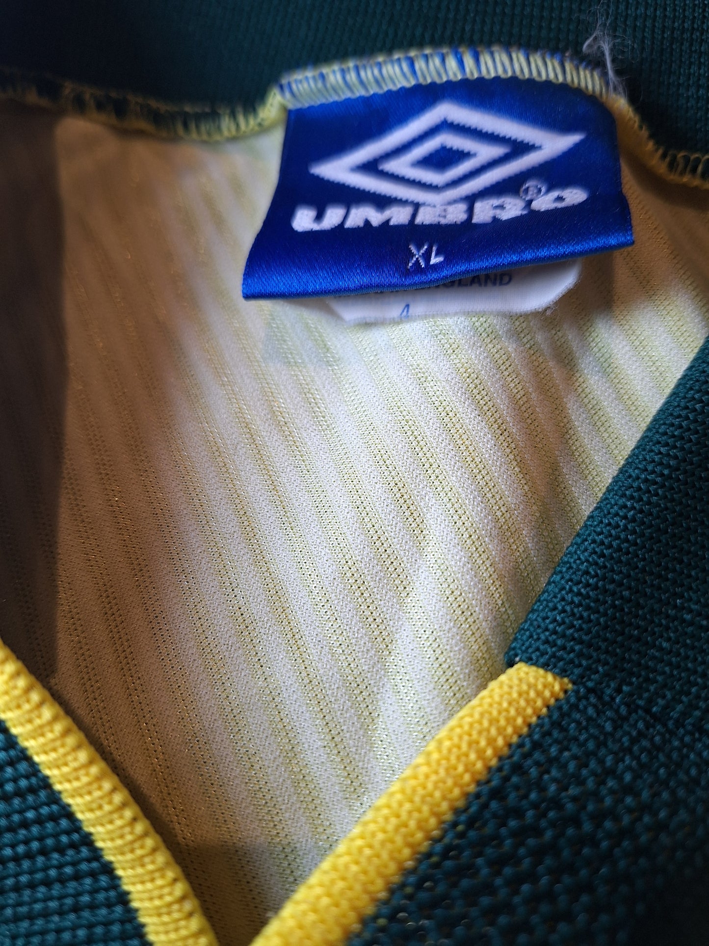 Tricou de fotbal Brazilia 1994-1997 acasă, XL