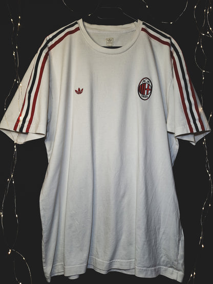 AC MIlan 2007 Adidas Originals casual cotton tee, XL
