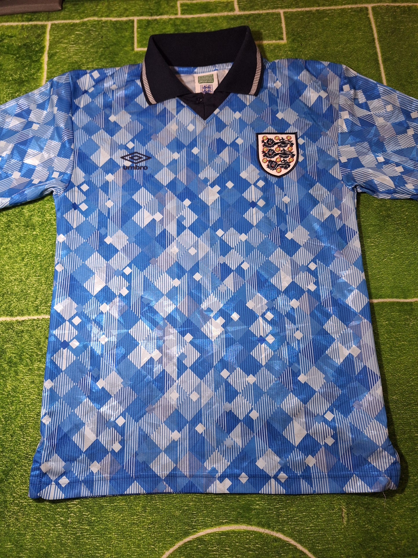 Tricou de fotbal Anglia 1990 third Score Draw, S