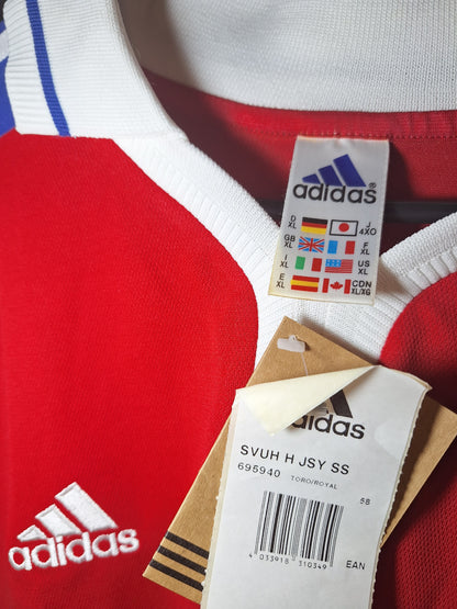 Tricou de fotbal SpVgg Unterhaching 2000-2001 acasă, nou cu etichetă, XL
