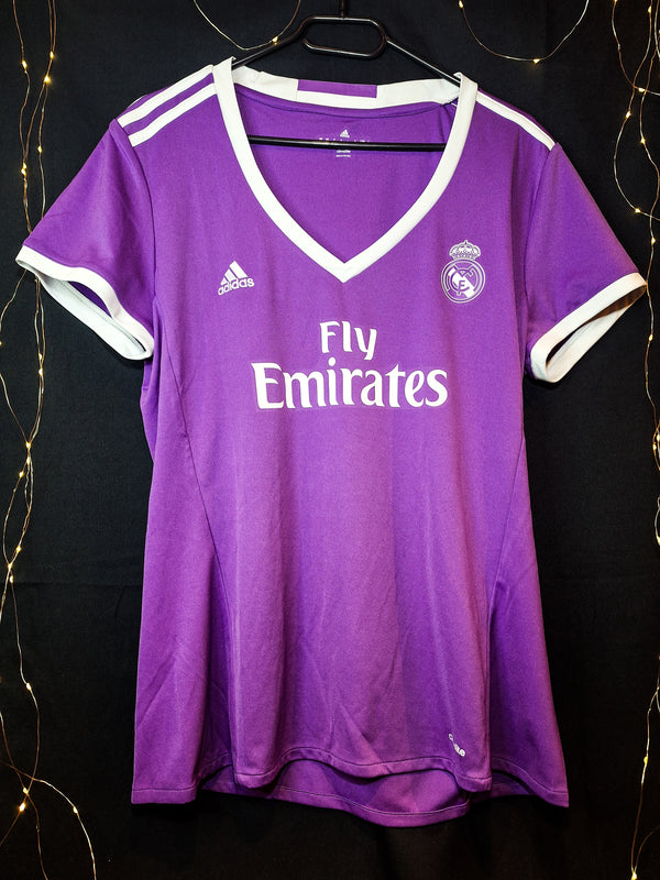 Tricou de fotbal de damă Real Madrid femei 2016-2017 deplasare, XL