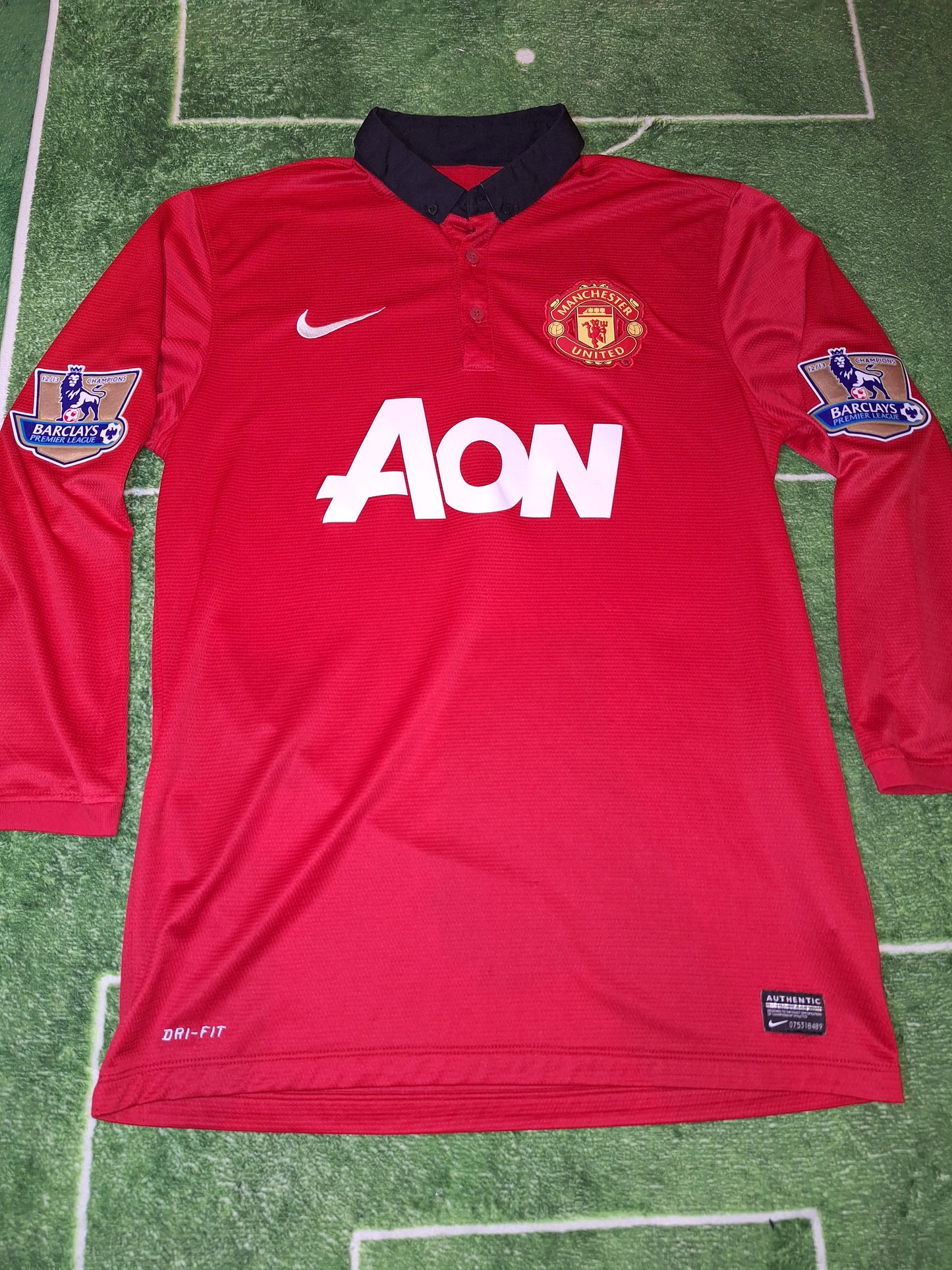 Tricou de fotbal Manchester United 2013-2014 acasă, Nani 17, M