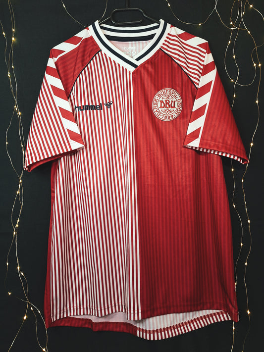 Tricou de fotbal Danemarca 1986, Laudrup 11, L/XL