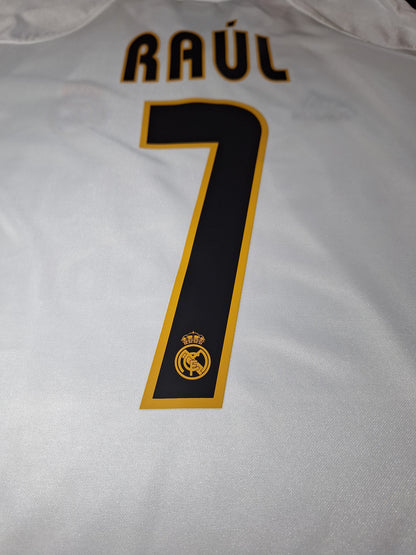 Tricou de fotbal Real Madrid 2004-2005, Raul 7, L/XL