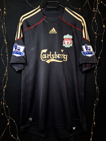 Liverpool 2009-2010 away shirt, Torres 9, L