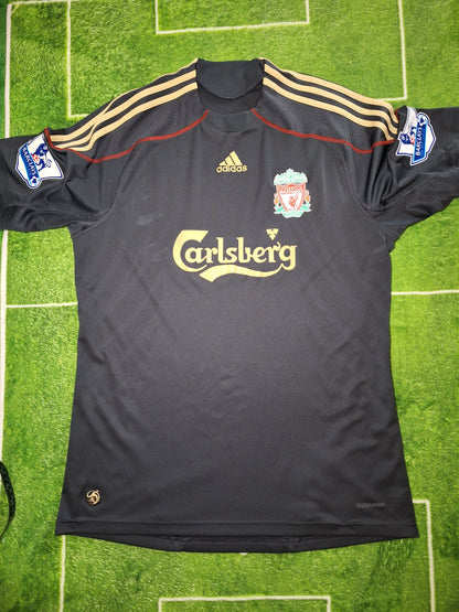Liverpool 2009-2010 away shirt, Torres 9, L