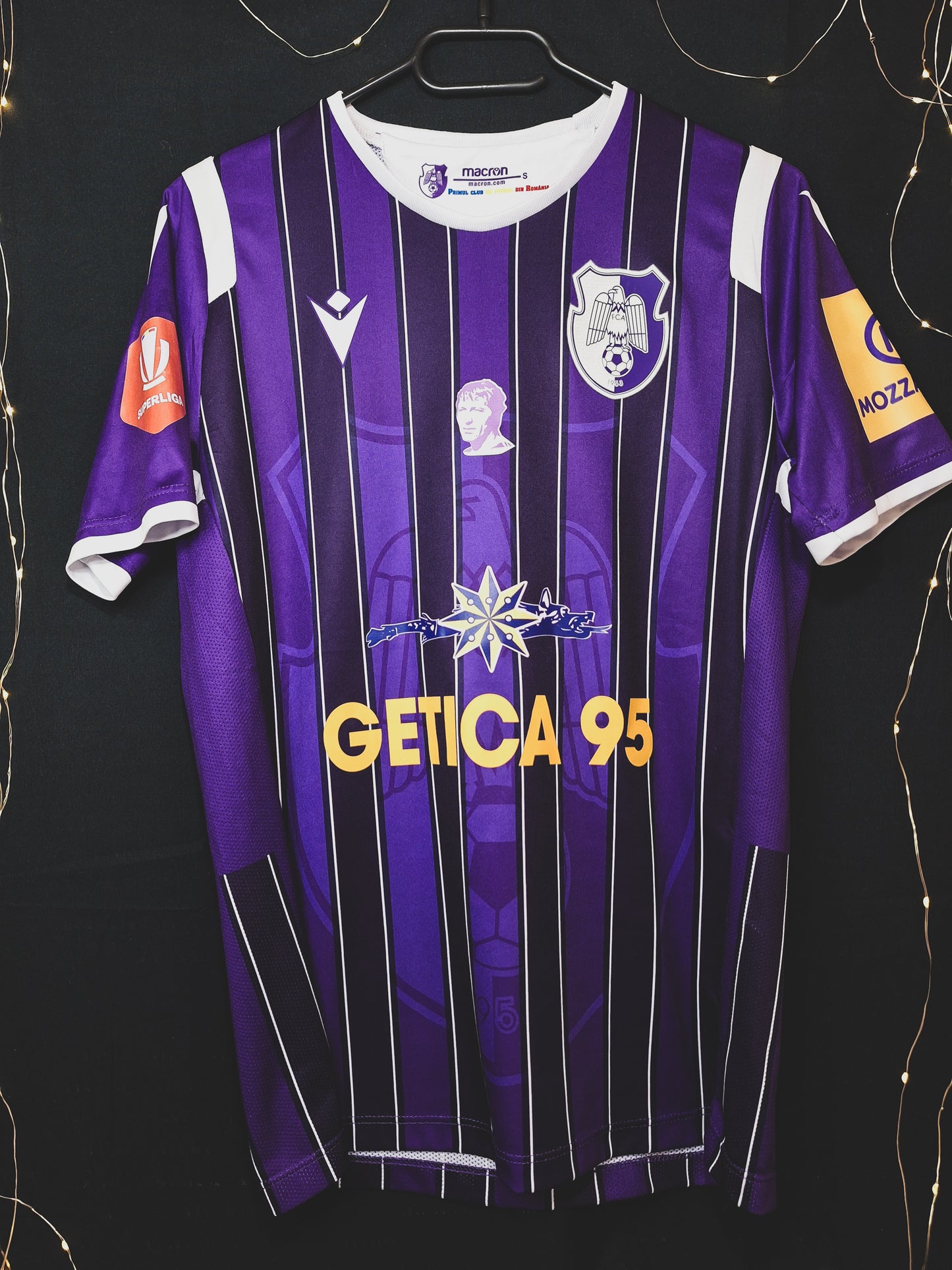 FC Argeș 2022-2023 home shirt, Boubacar Hanne 7, S
