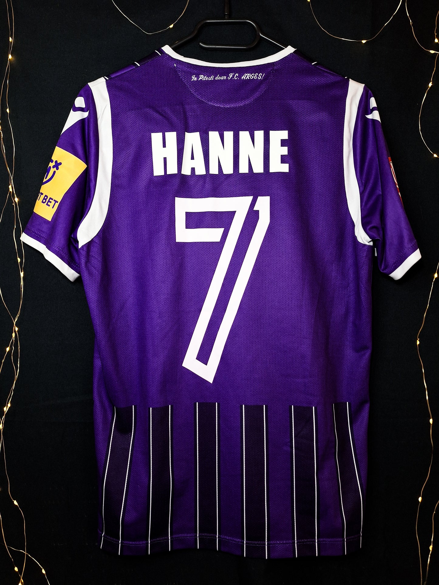 FC Argeș 2022-2023 home shirt, Boubacar Hanne 7, S