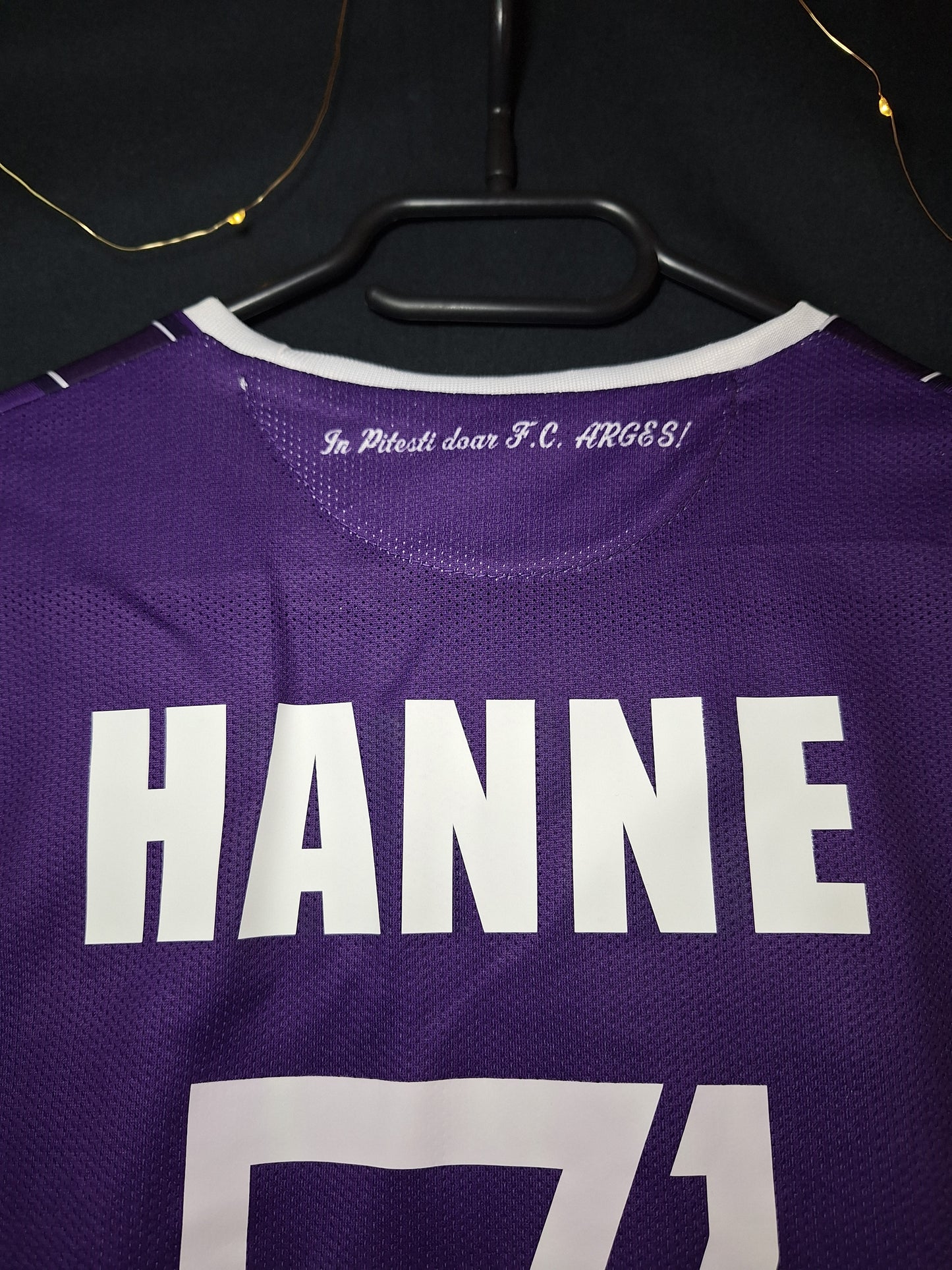 FC Argeș 2022-2023 home shirt, Boubacar Hanne 7, S
