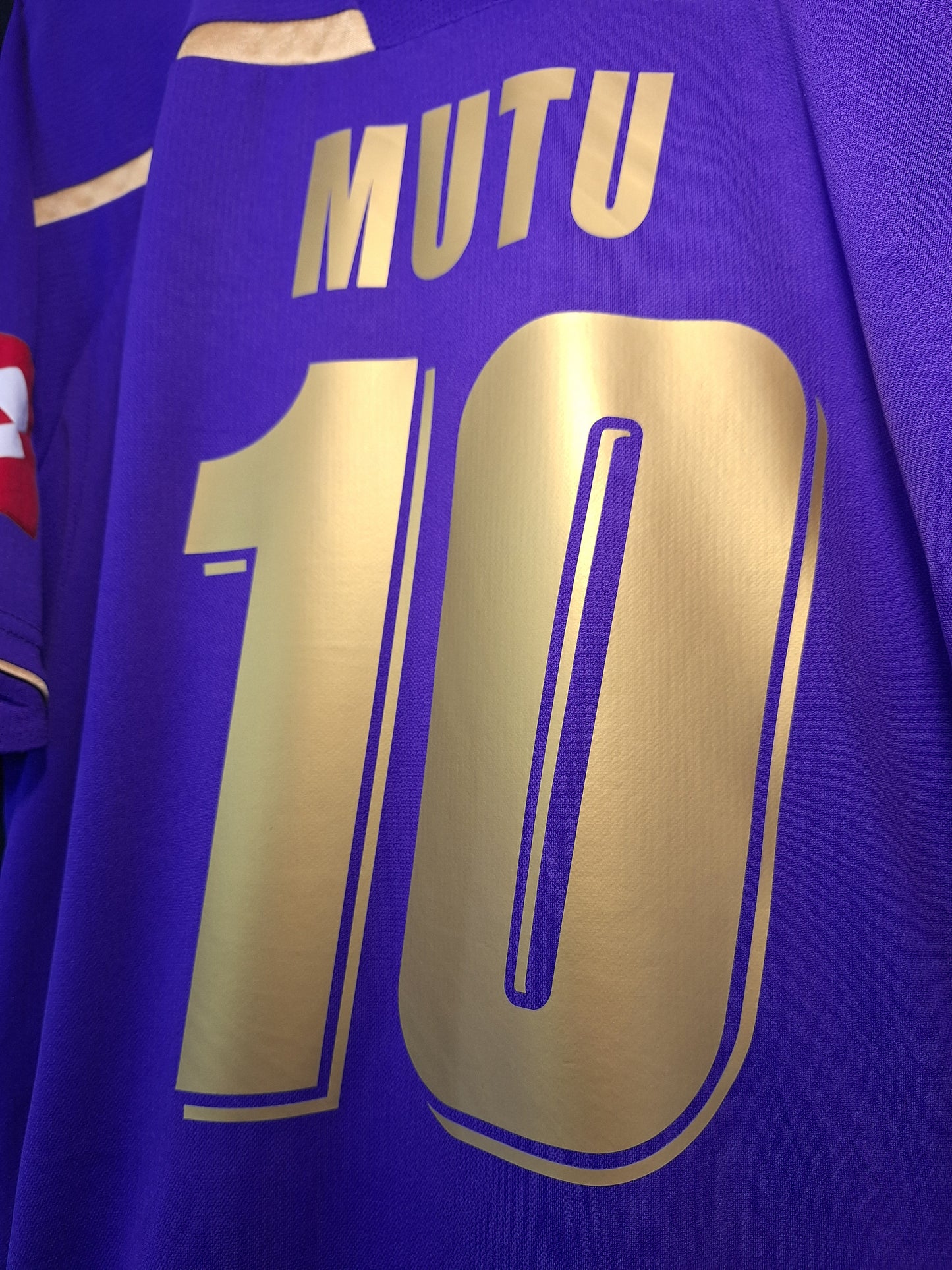 Fiorentina 2009-2010 shirt, Mutu 10, M
