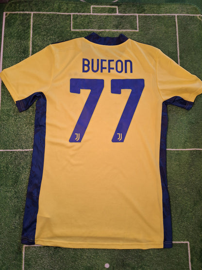 Juventus 2020-2021 goalkeeper shirt, Buffon 77, M