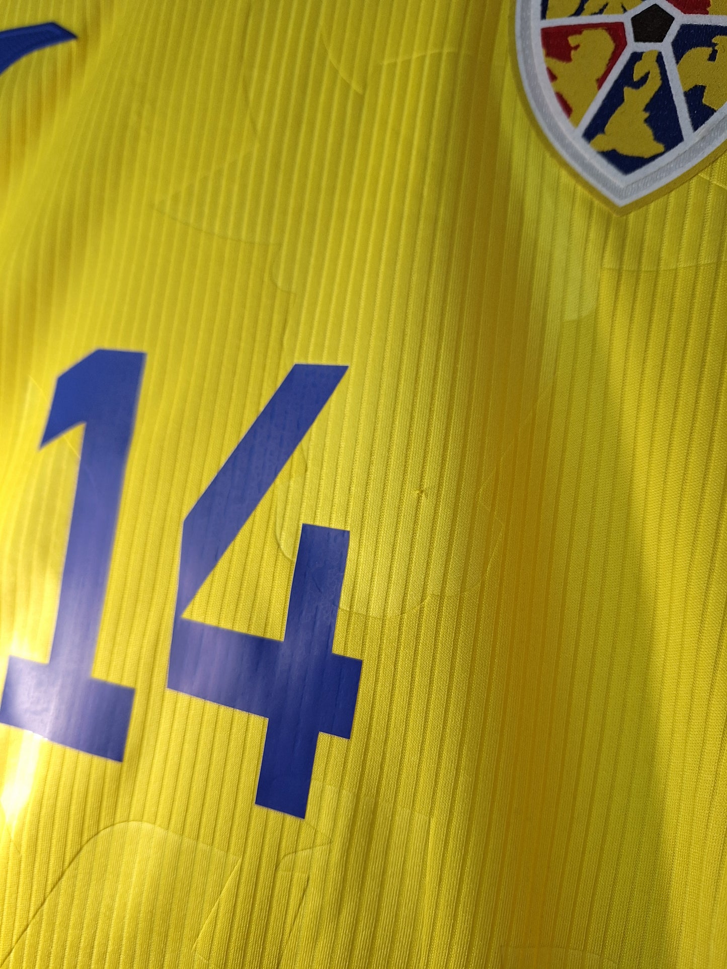 Romania 2021-2023 home shirt, Hagi 14, L
