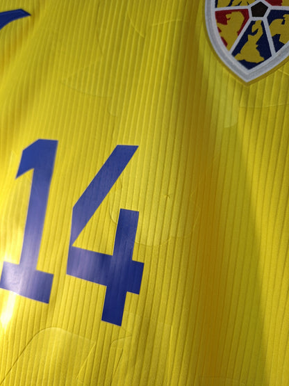 Romania 2021-2023 home shirt, Hagi 14, L
