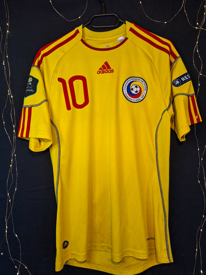 Tricou de fotbal România 2010-2012, Mutu 10, S