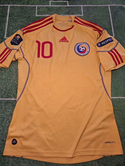 Tricou de fotbal România 2010-2012, Mutu 10, S