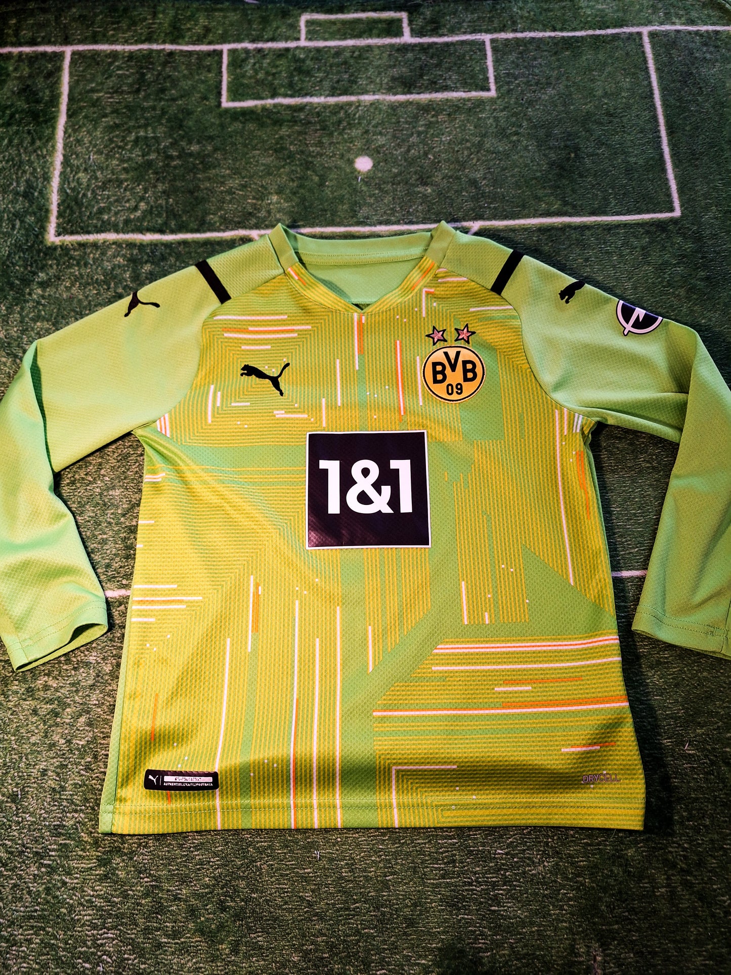 Dortmund goalkeeper shirt 2021-2022, Burki 1, kids 9-10 years