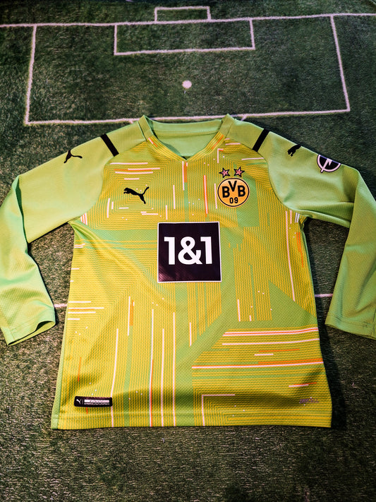 Tricou de fotbal Dortmund portar 2021-2022, Burki 1, copii 9-10 ani