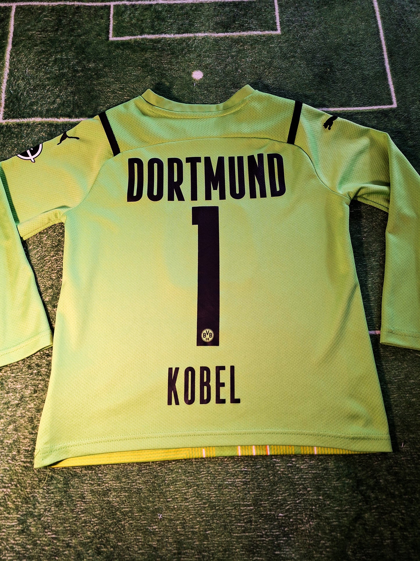 Dortmund goalkeeper shirt 2021-2022, Burki 1, kids 9-10 years