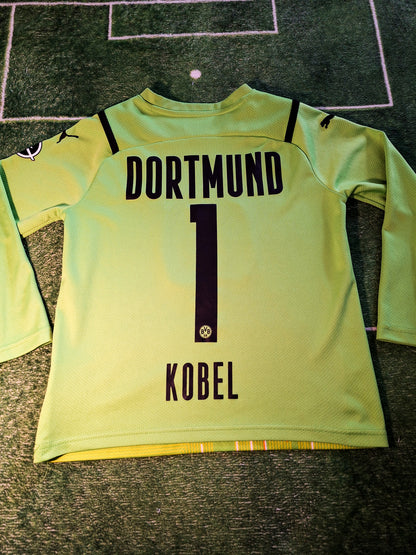 Dortmund goalkeeper shirt 2021-2022, Burki 1, kids 9-10 years