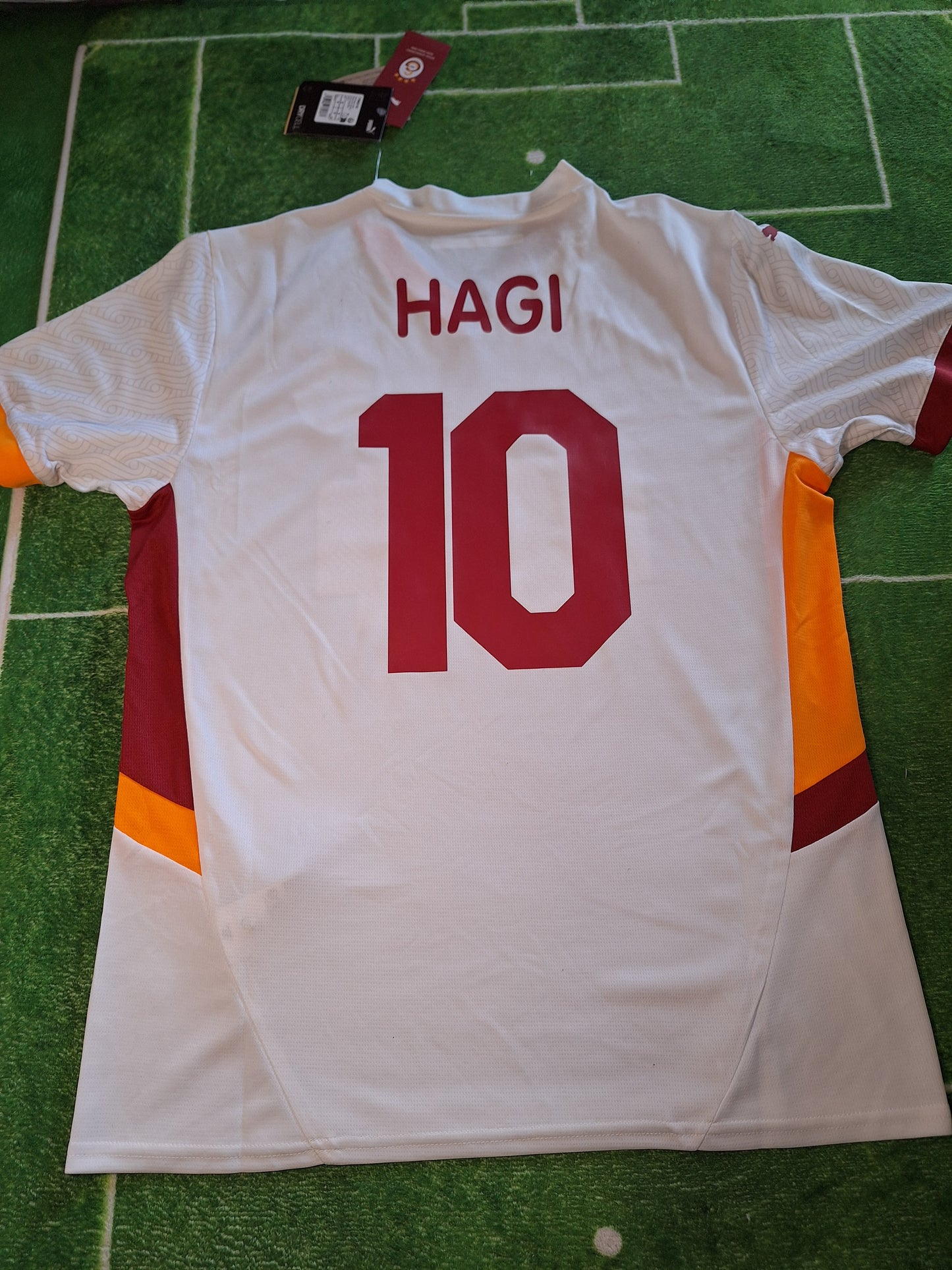 Galatasaray away custom shirt, Hagi 10, M