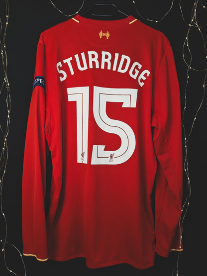 Tricou de fotbal Liverpool 2015-2016 acasă, Sturridge 15, L
